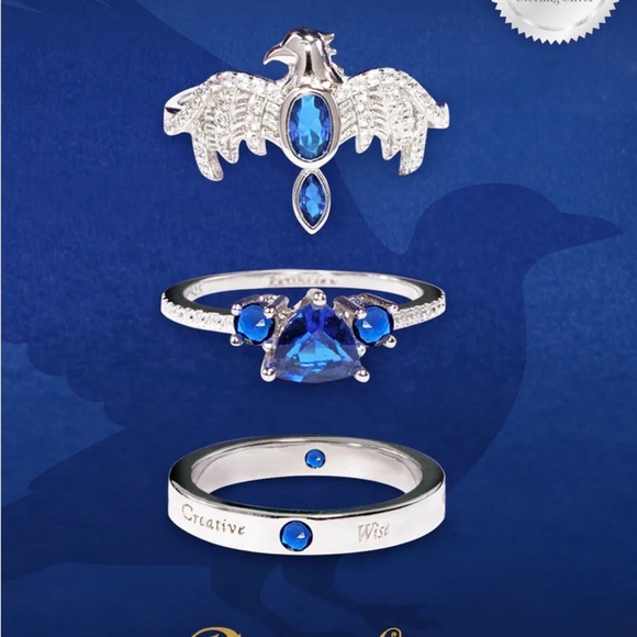 Charmed Aroma Harry Potter Ravenclaw Ring NWT - Picture 2 of 6
